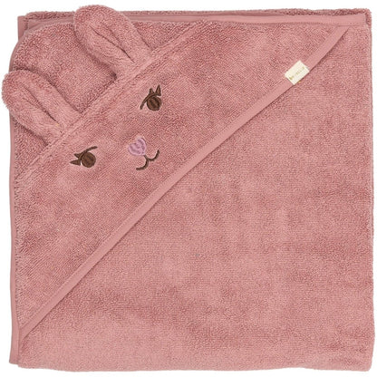 Fabelab Badcape Bunny Ash Rose – Little Wannahaves
