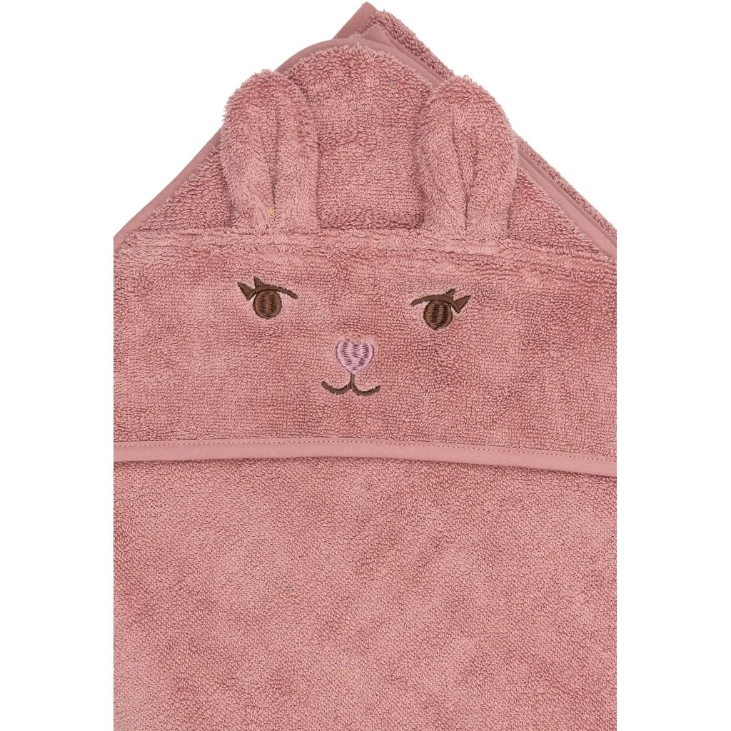 Fabelab Badcape Bunny Ash Rose – Little Wannahaves
