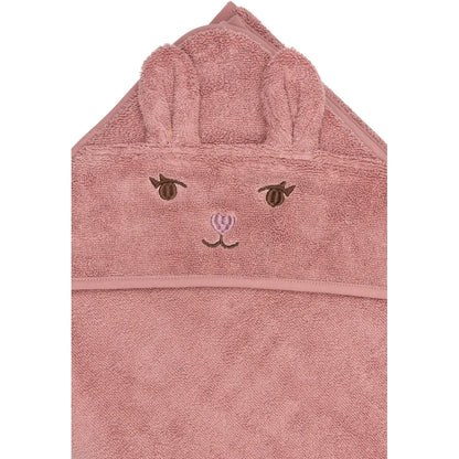 Fabelab Badcape Bunny Ash Rose – Little Wannahaves