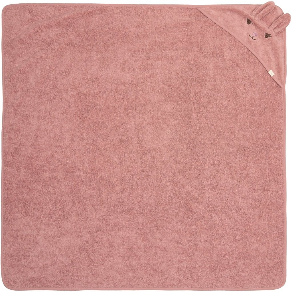 Fabelab Badcape Bunny Ash Rose – Little Wannahaves