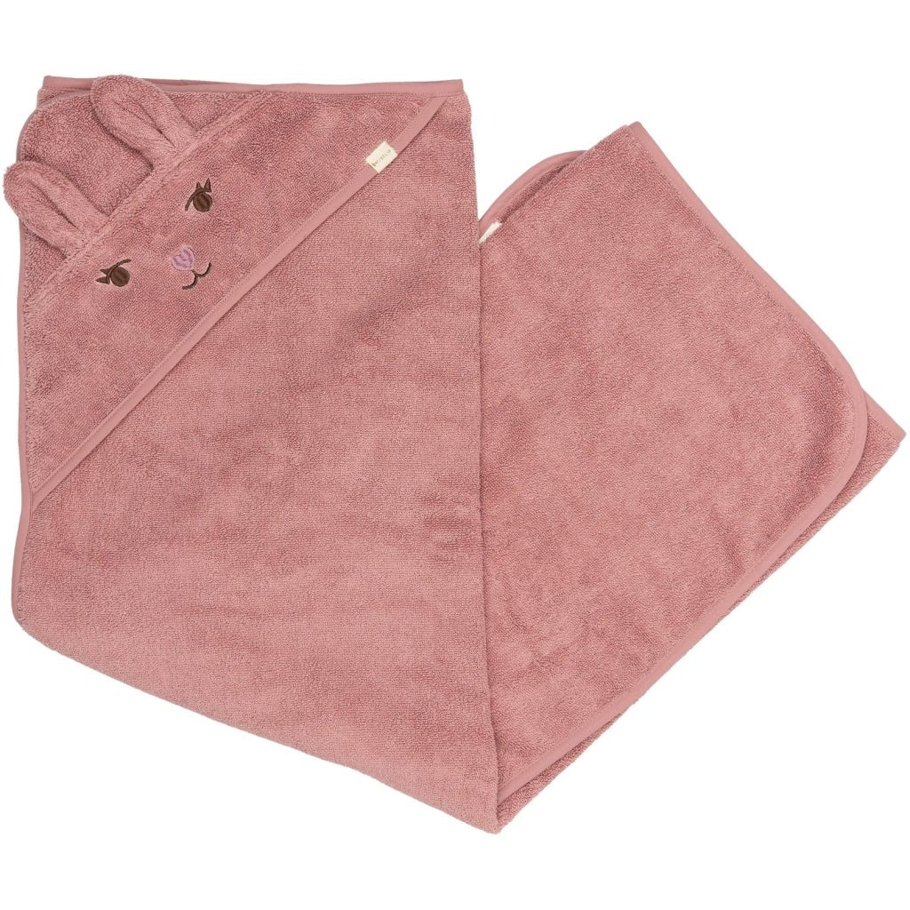 Fabelab Badcape Bunny Ash Rose – Little Wannahaves