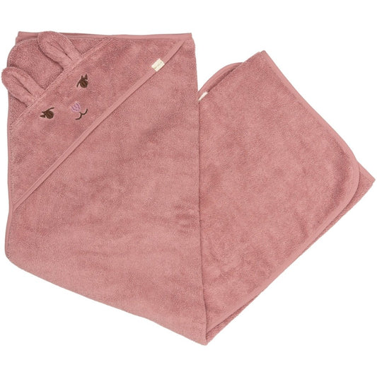 Fabelab Badcape Bunny Ash Rose – Little Wannahaves