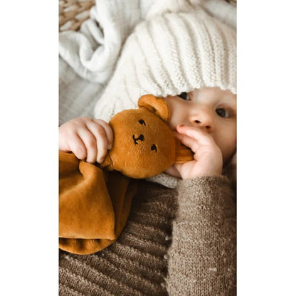 Fabelab Knuffeldoekje Beer Wood Trush – Little Wannahaves