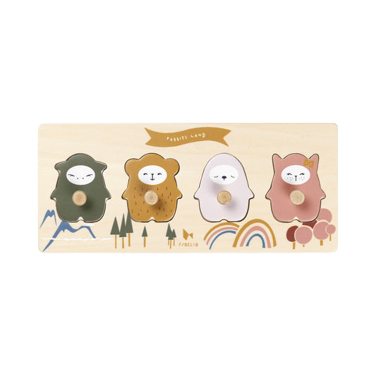 Fabelab Houten Puzzel Fabbies Land