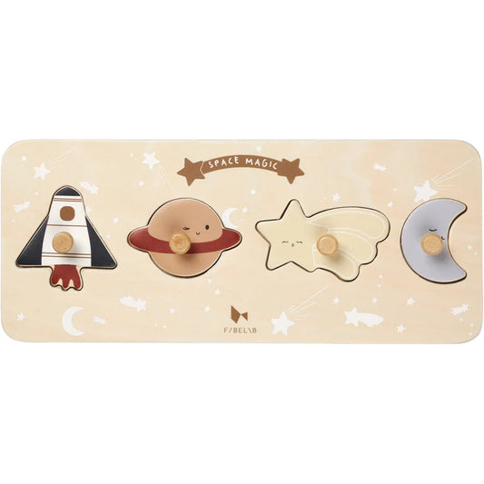 Fabelab Houten Puzzel Space Magic