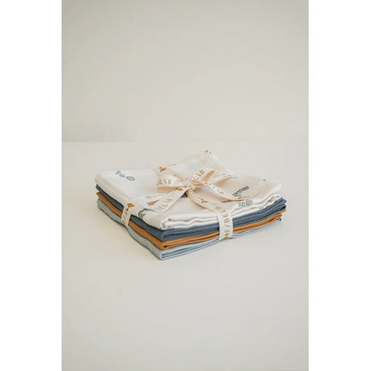 Fabelab Hydrofieldoeken 4 - pack - Under the Sea – Little Wannahaves