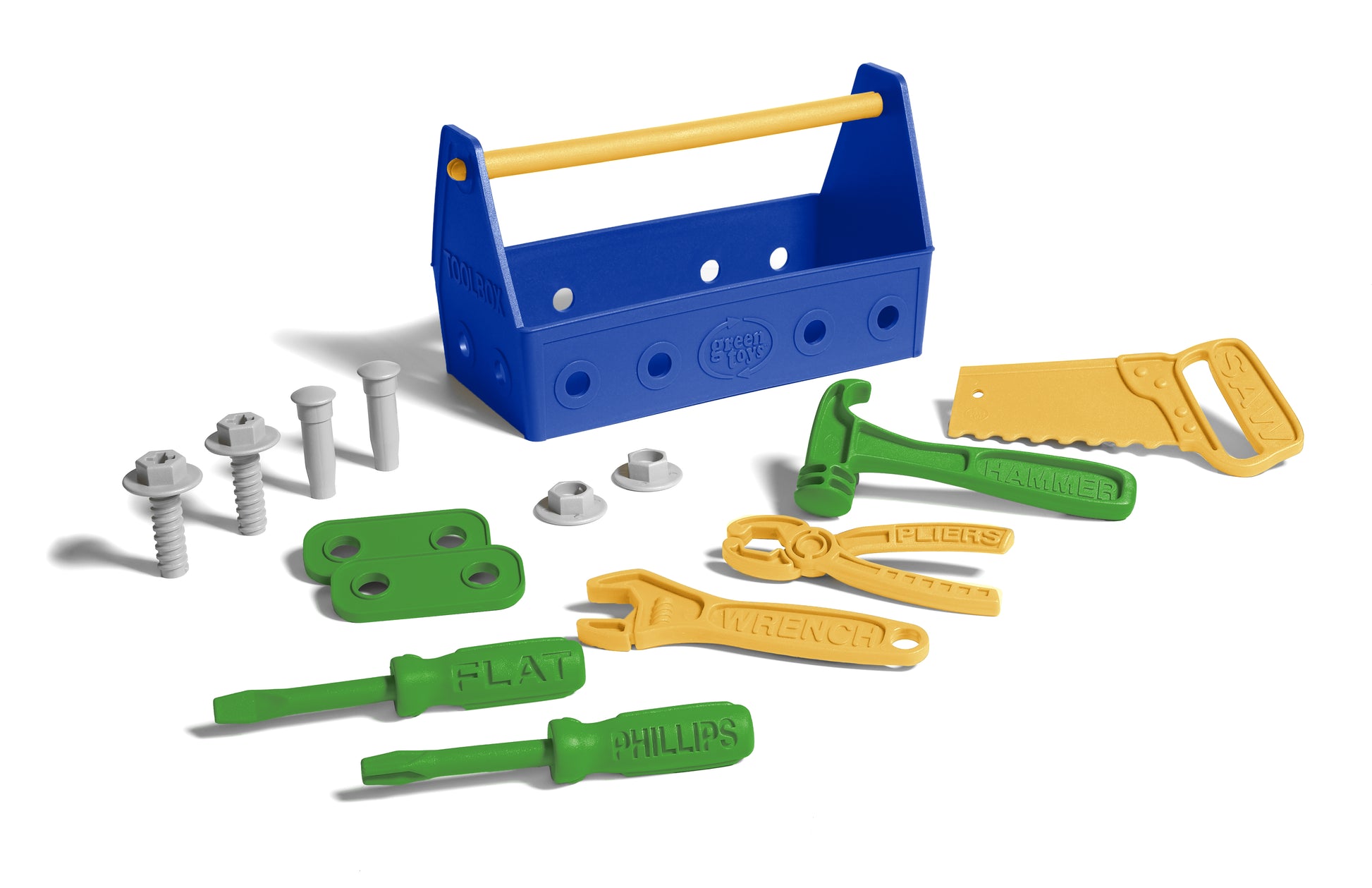 Green Toys Gereedschapskist Blauw – Little Wannahaves