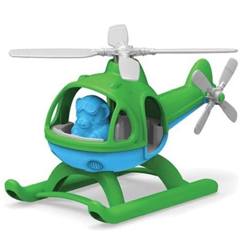 Green Toys Helikopter Groen Blauw – Little Wannahaves