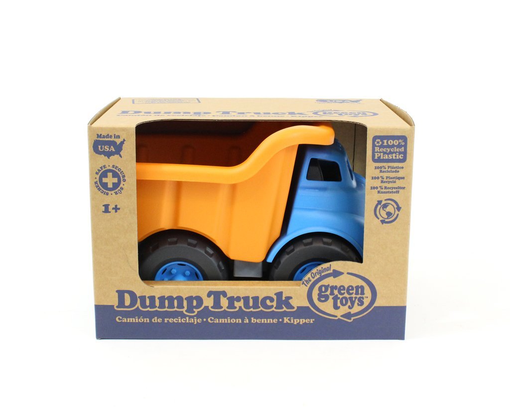 Green Toys Kiepwagen Blauw - Oranje – Little Wannahaves