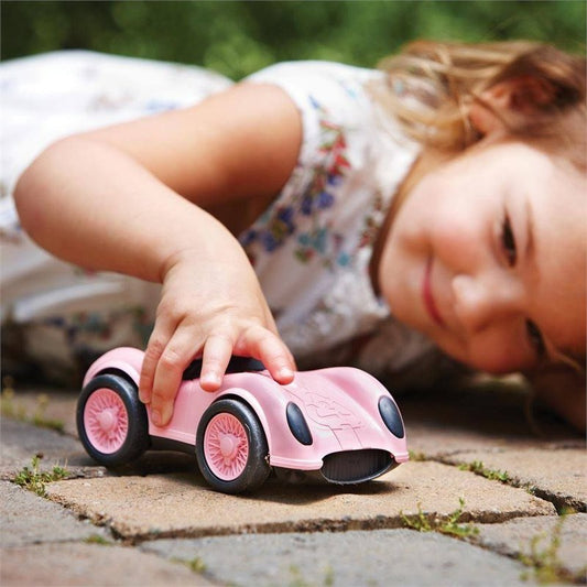 Green Toys Raceauto Roze – Little Wannahaves