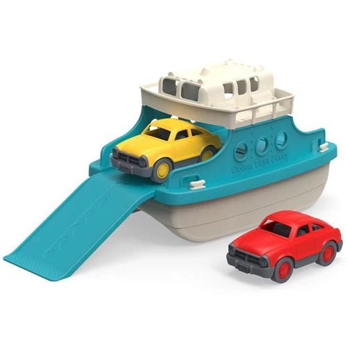 Green Toys Veerboot met Auto's Blauw – Little Wannahaves