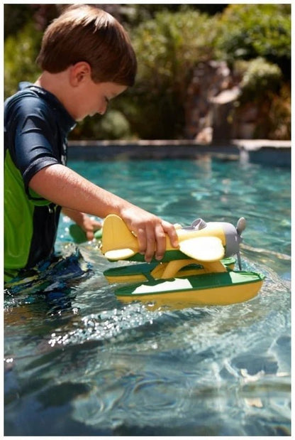 Green Toys Watervliegtuig Geel Groen – Little Wannahaves