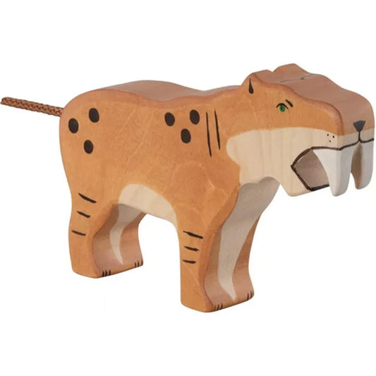 Holztiger Houten Sabeltandtijger