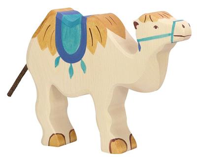 Holztiger Houten Kameel met Zadel – Little Wannahaves