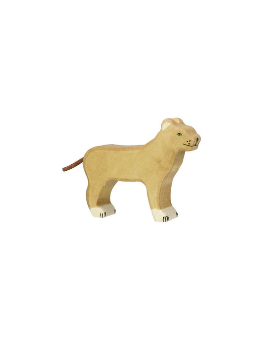 Holztiger Houten Leeuwin