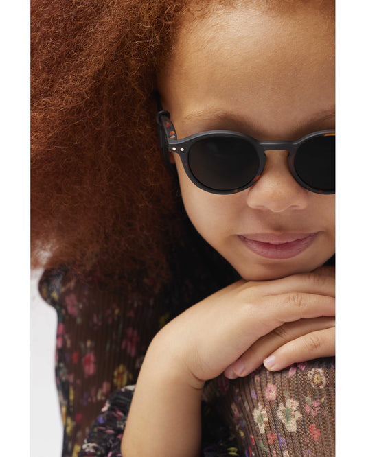 IZIPIZI Junior Sun Zonnebril Black 5-10 jaar