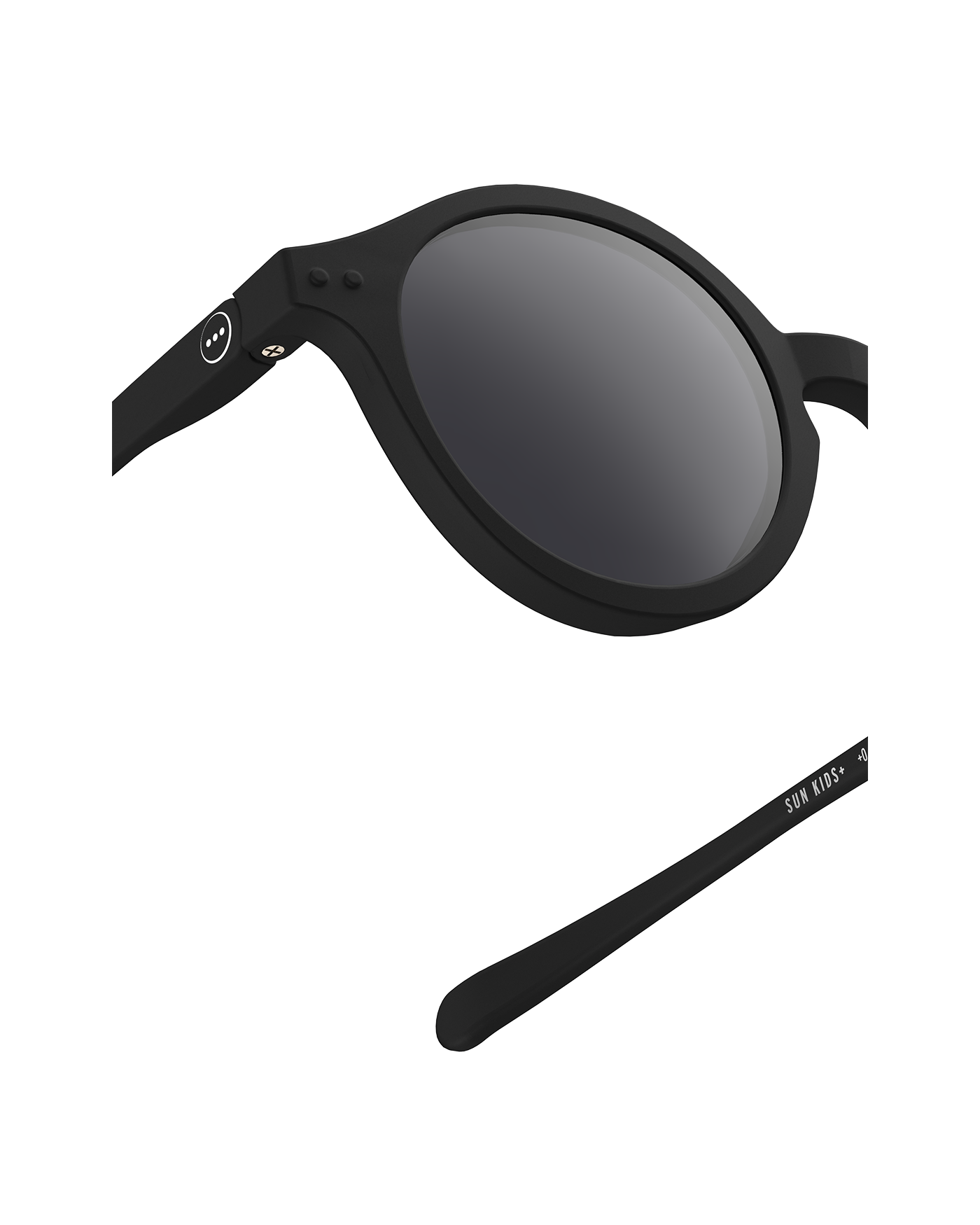 IZIPIZI Kids Plus Zonnebril Black 3-5 jaar