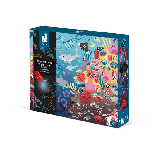 Janod Magische Puzzel - De Oceaan (24 stukjes) – Little Wannahaves