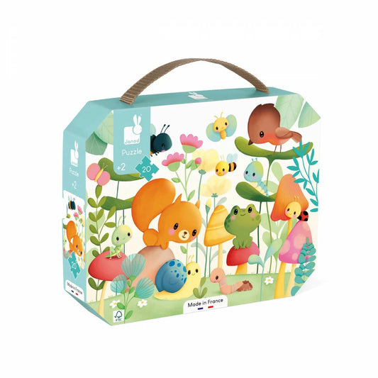 Janod Puzzel - Tuinvrienden (20 stukjes)