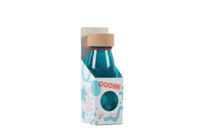 Petit Boum Sensorische Fles Turquoise – Little Wannahaves
