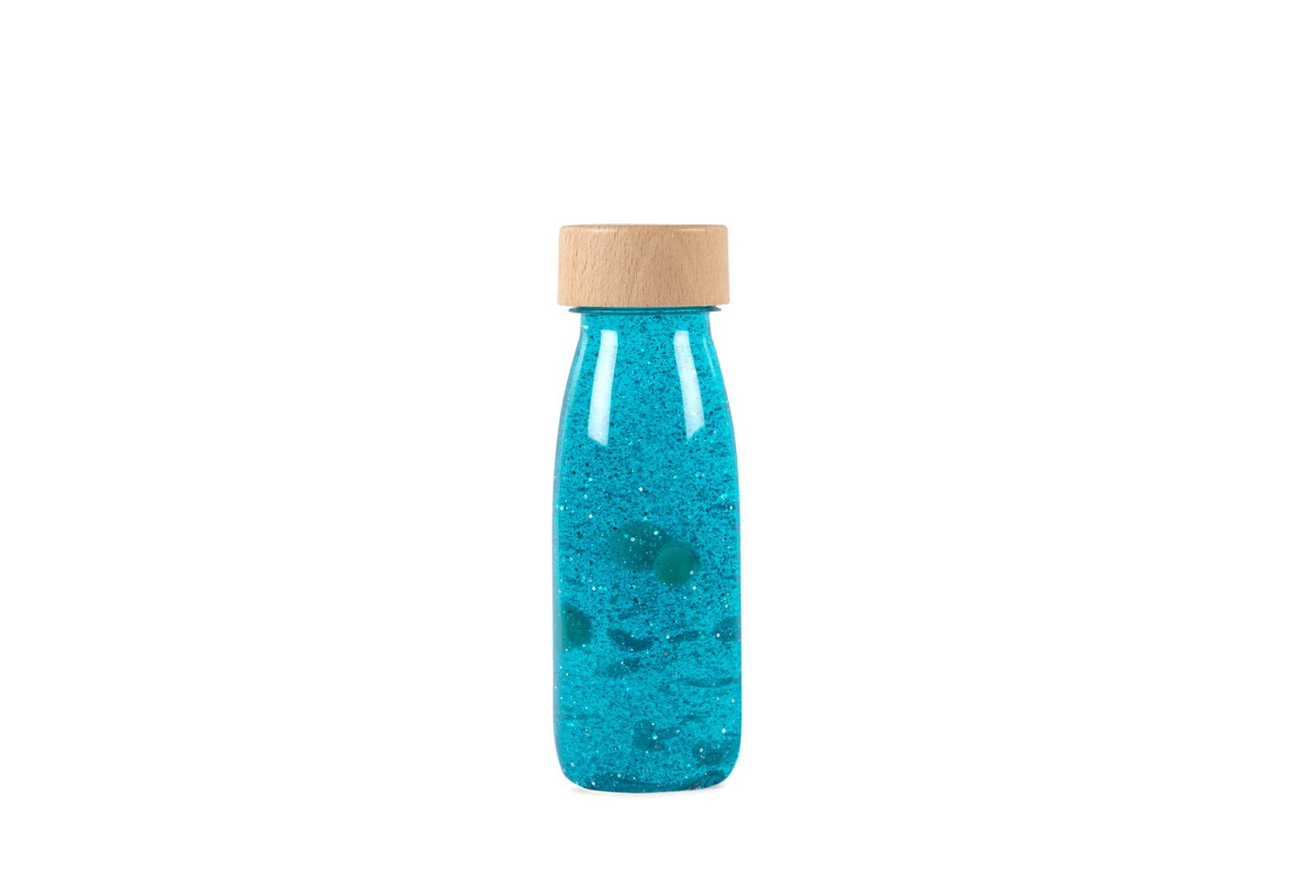 Petit Boum Sensorische Fles Turquoise – Little Wannahaves
