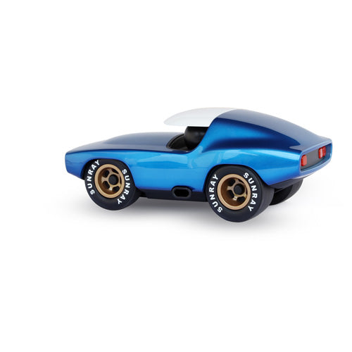 Playforever Speelgoedauto Leadbelly Sonny Blauw