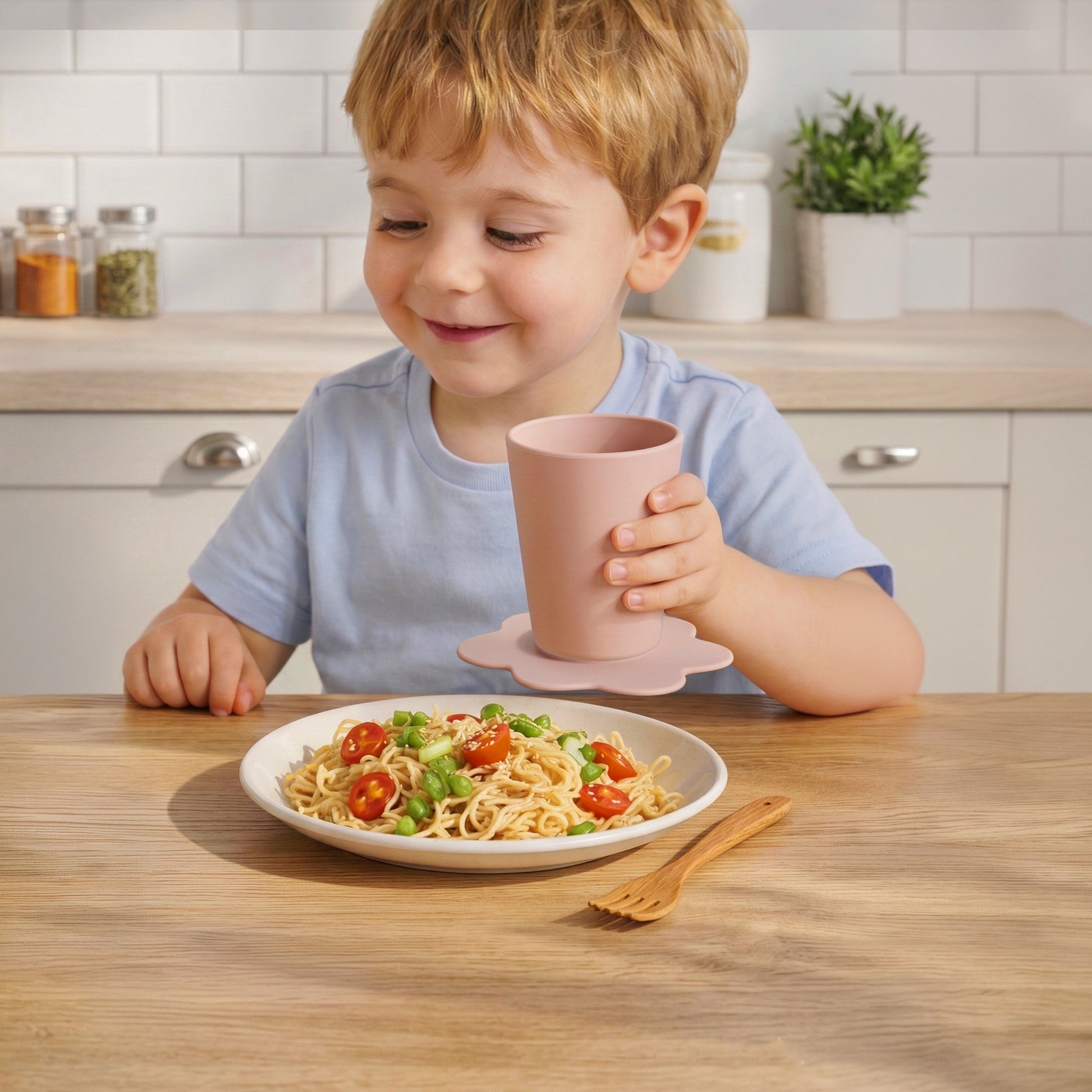 STEDDI drinkbeker - stabiele open beker voor peuters (2 stuks) – Little Wannahaves