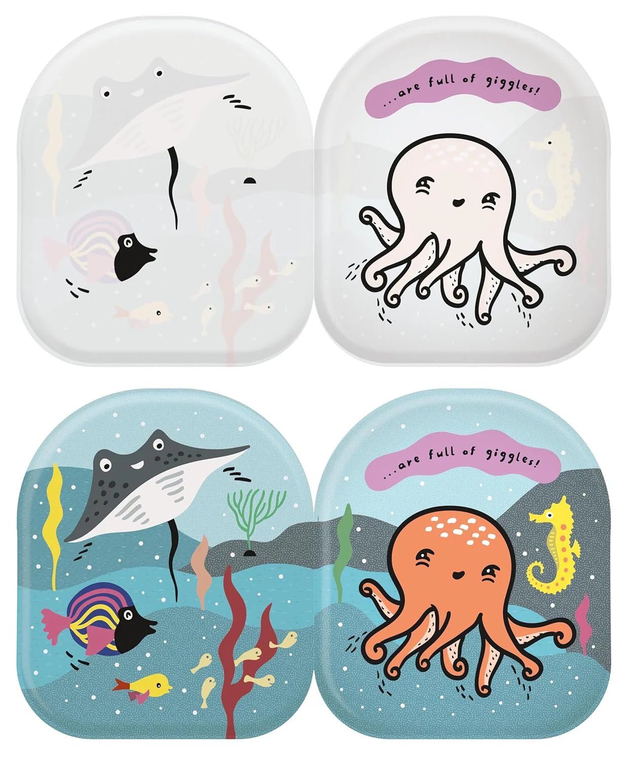 Wee Gallery Octopus & Friends kleurveranderend badboekje – Little Wannahaves