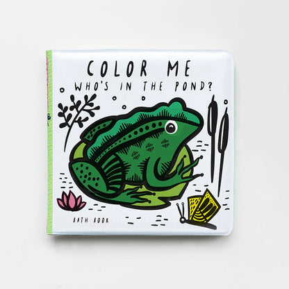 Wee Gallery Color Me: Who’s in the Pond – kleurveranderend badboekje – Little Wannahaves
